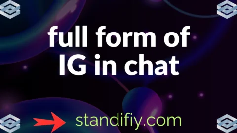 full form of ig in chat