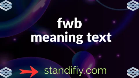 fwb meaning text