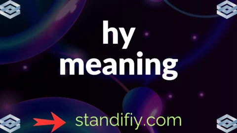 hy meaning