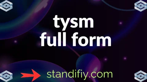 tysm full form