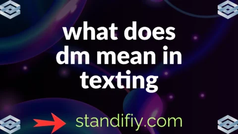 what does dm mean in texting
