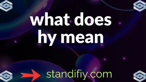 what does hy mean