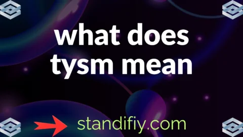 what does tysm mean