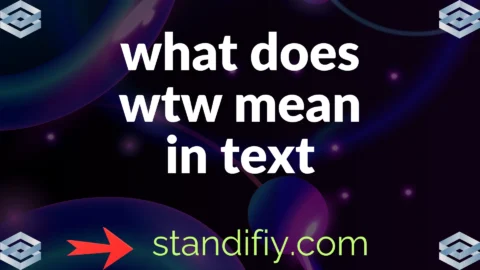 what does wtw mean in text