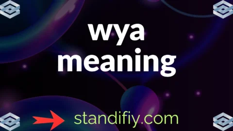 wya meaning