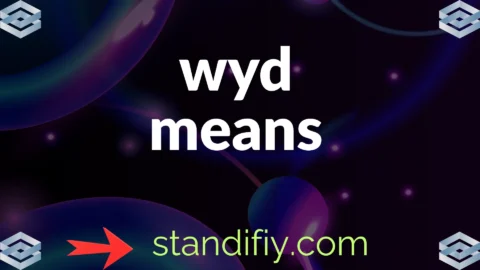 wyd means