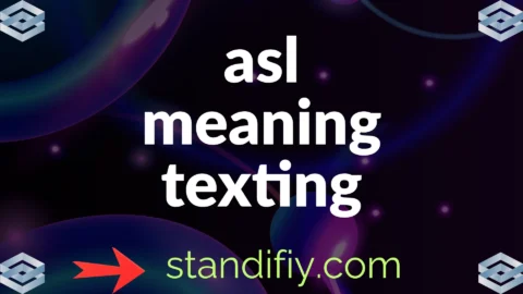 asl meaning texting