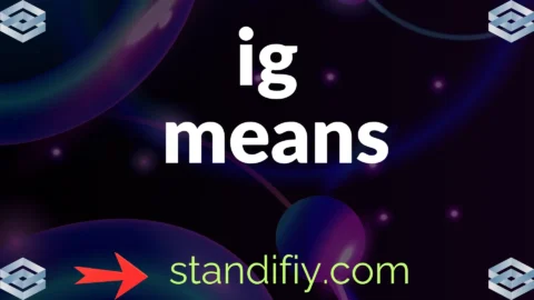 ig means